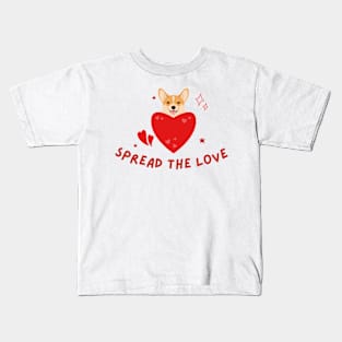 Spread the love Kids T-Shirt